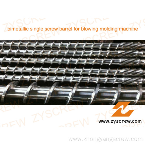 Bimetallic Single Screw Barrel for Blowing Molding Machine (Dia15-300mm)